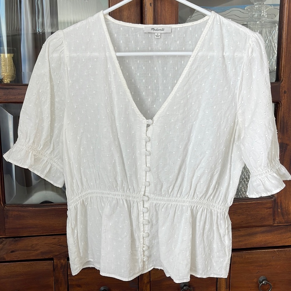 Madewell Peplum Top